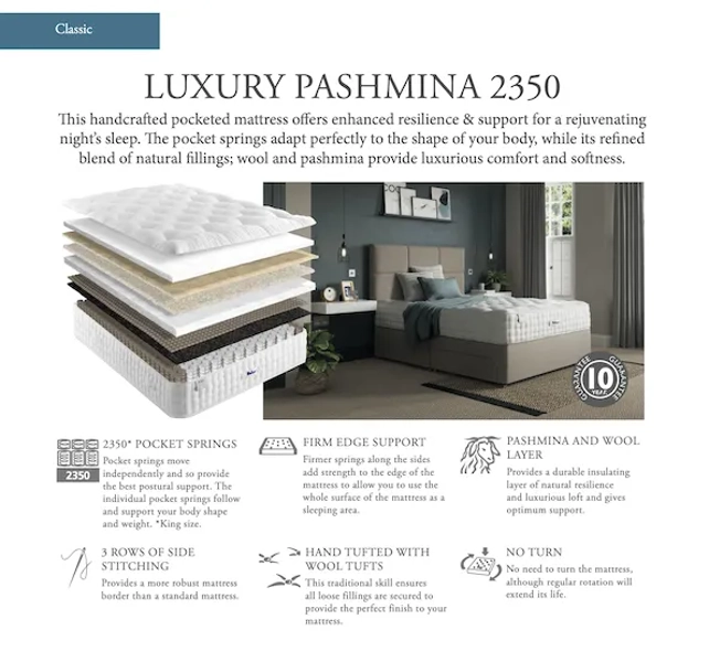 Relyon Luxury Pashmina 2350 Divan